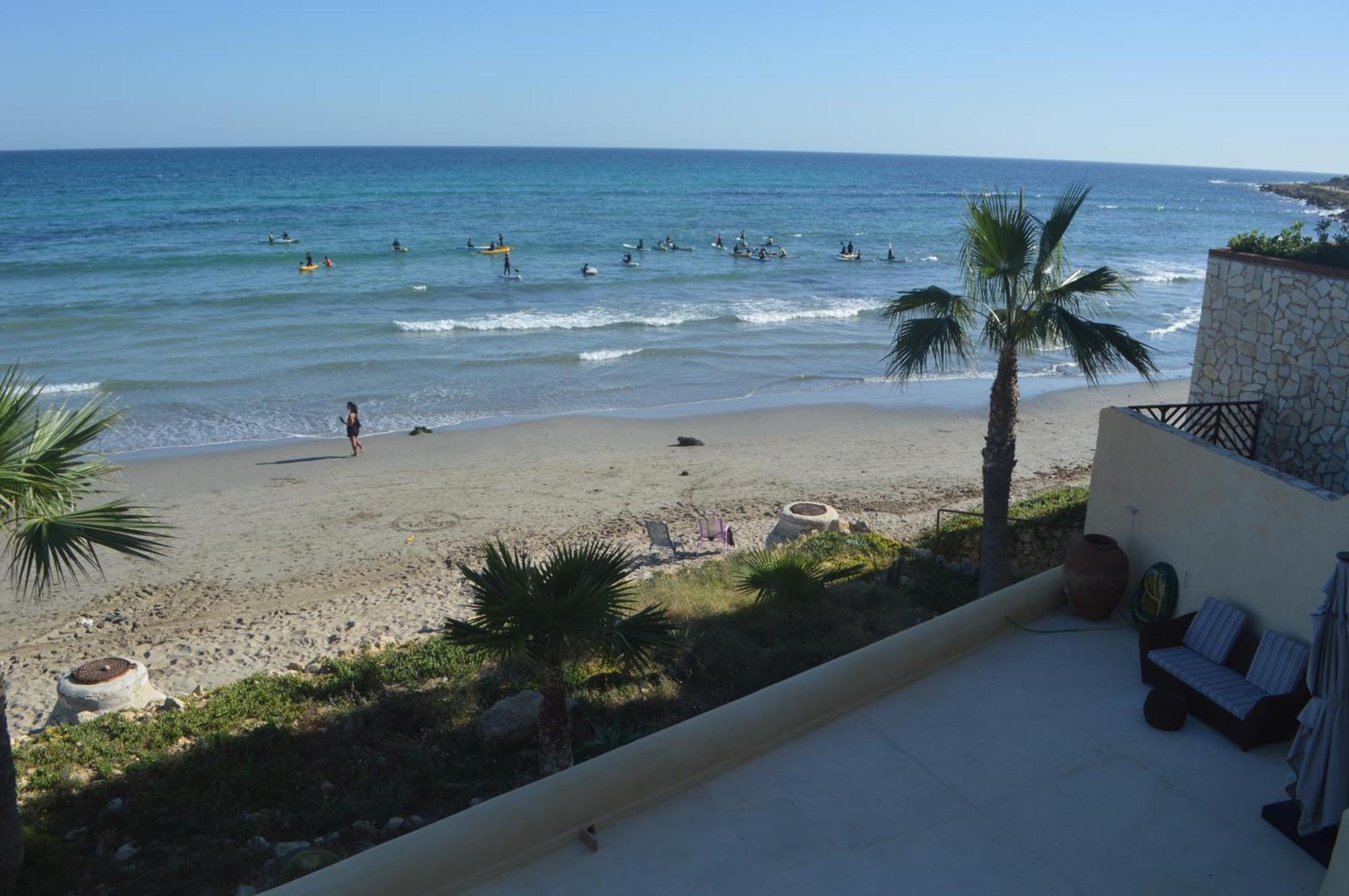 Maravilloso Apartamento Amanecer Cabo A Pie De Playa Y Mar En Chalet Roquetes アリカンテ エクステリア 写真